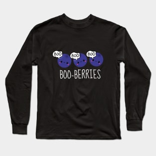 Boo-Berries Funny Blueberries Long Sleeve T-Shirt